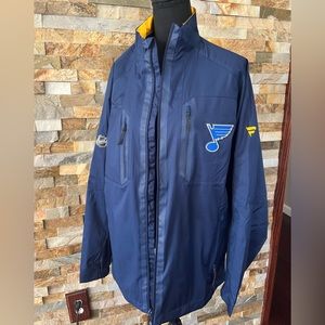 Fanatics Men’s St. Louis Blues Rain Jacket. Size M
